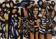 Fernard Leger Adam and Eva oil painting artist